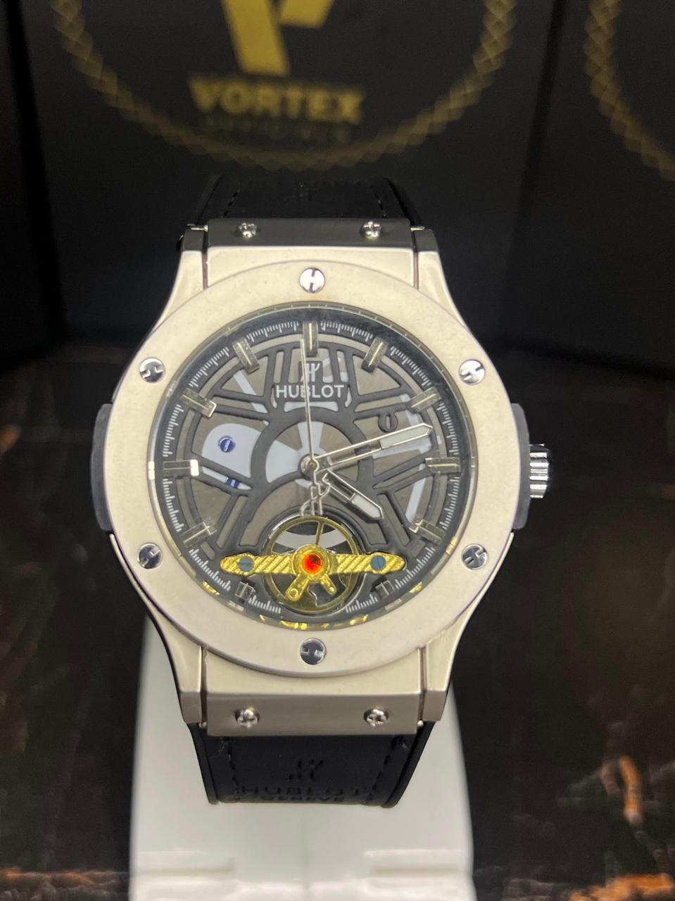 Hublot with master lock 250mm Best Quality Black deal Mens watches