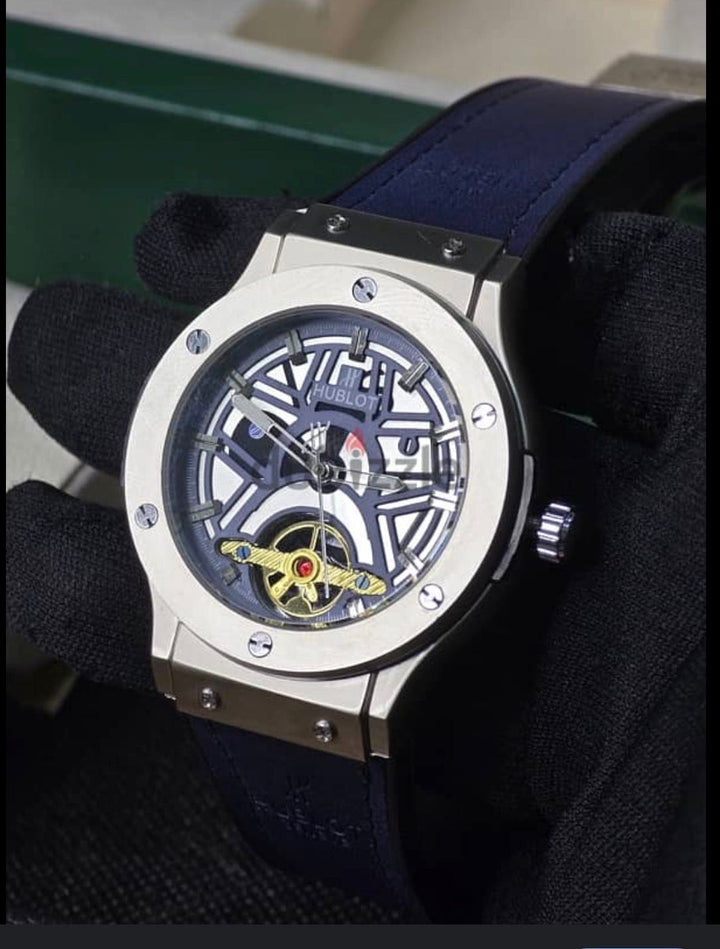 Hublot with master lock 250mm Best Quality blue deal mens watches